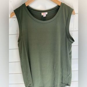 LuLaRoe Green Tank Top!